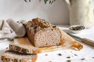 fette di pane senza glutine grano saraceno e farina di riso