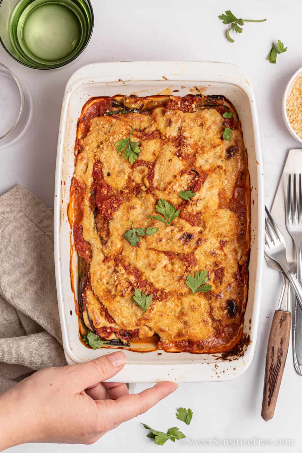 Vegan Creamy Vegetable Casserole {Gluten free}