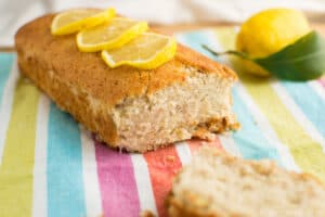 Gluten free vegan lemon loaf cake - Plumcake Torta al limone senza glutine latte uova