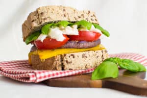 Gluten free vegan sandwich - Panino senza glutine