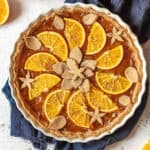 Gingerbread gluten free vegan tart crust