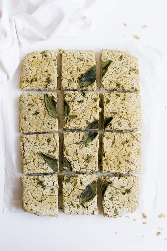 Gluten free focaccia without yeast