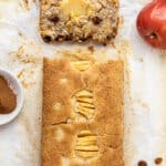 Gluten free Apple Loaf Cake without Dairy Eggs