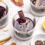 Gluten free Vegan Spiced Liqueur made with Red Wine