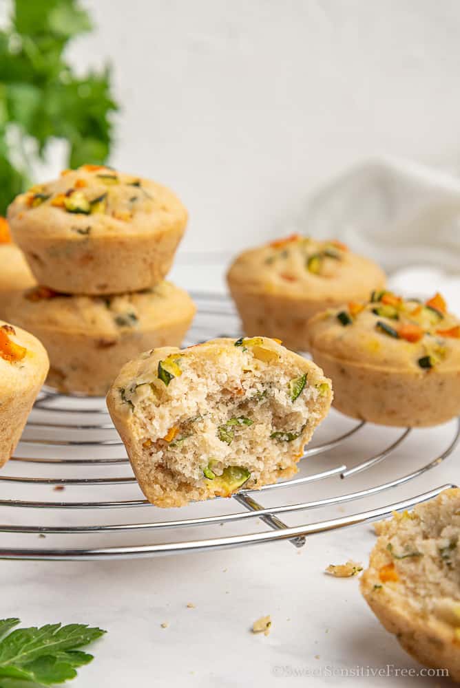 gluten free vegetable muffins recipe