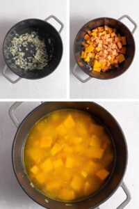 steps to make pumpkin soup