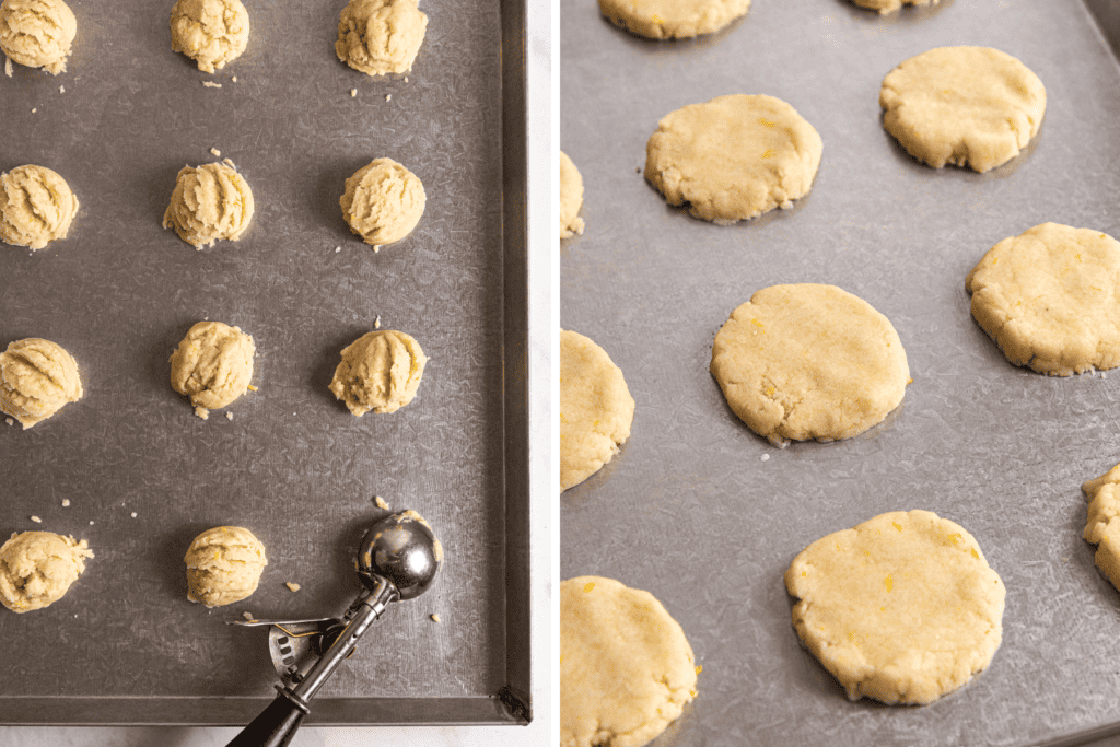 Gluten free Lemon Cookies (Vegan)
