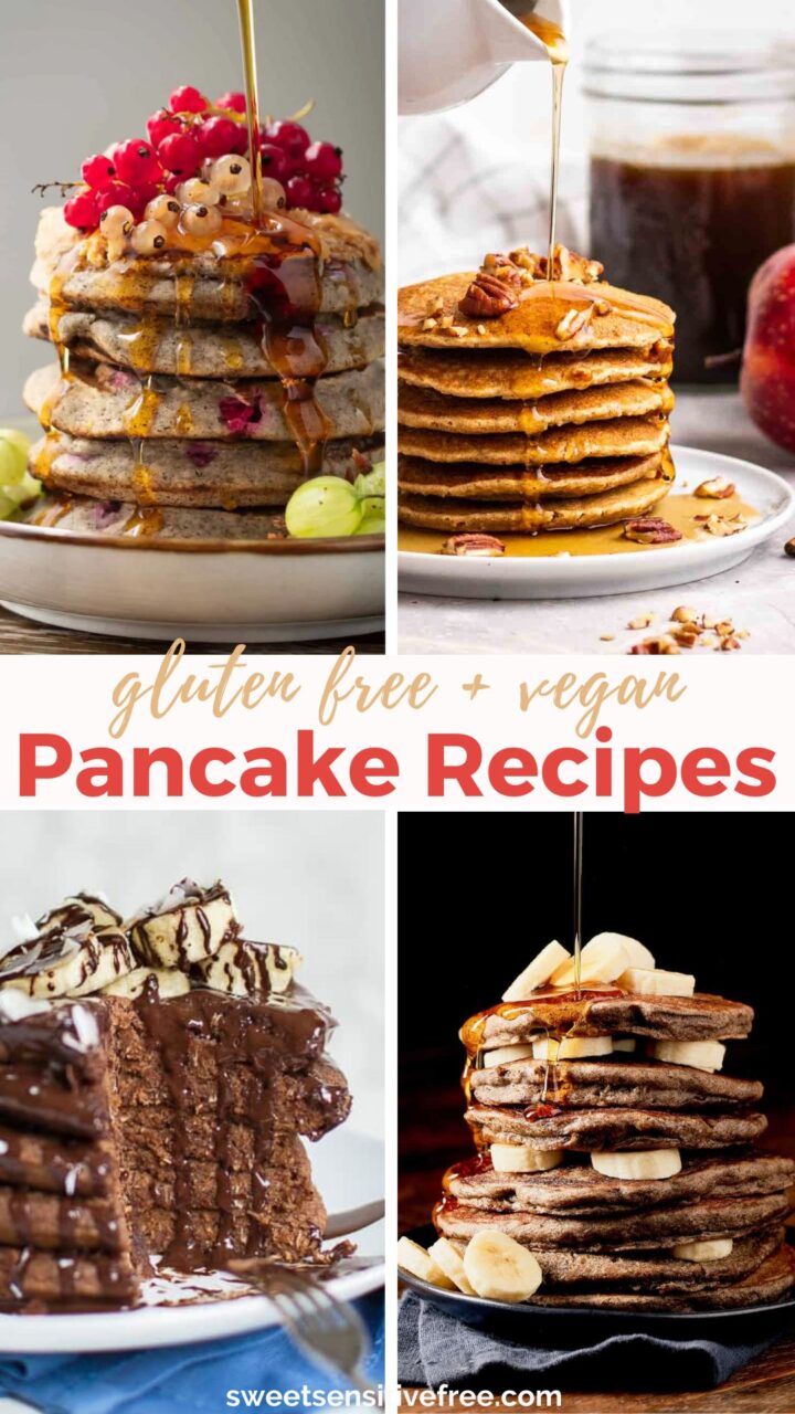Easy Delicious Recipes for Gluten free Vegan Pancakes!